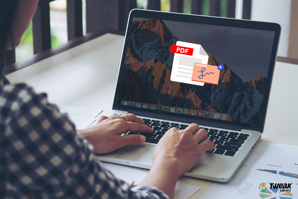 How to sign a PDF on Mac using Preview