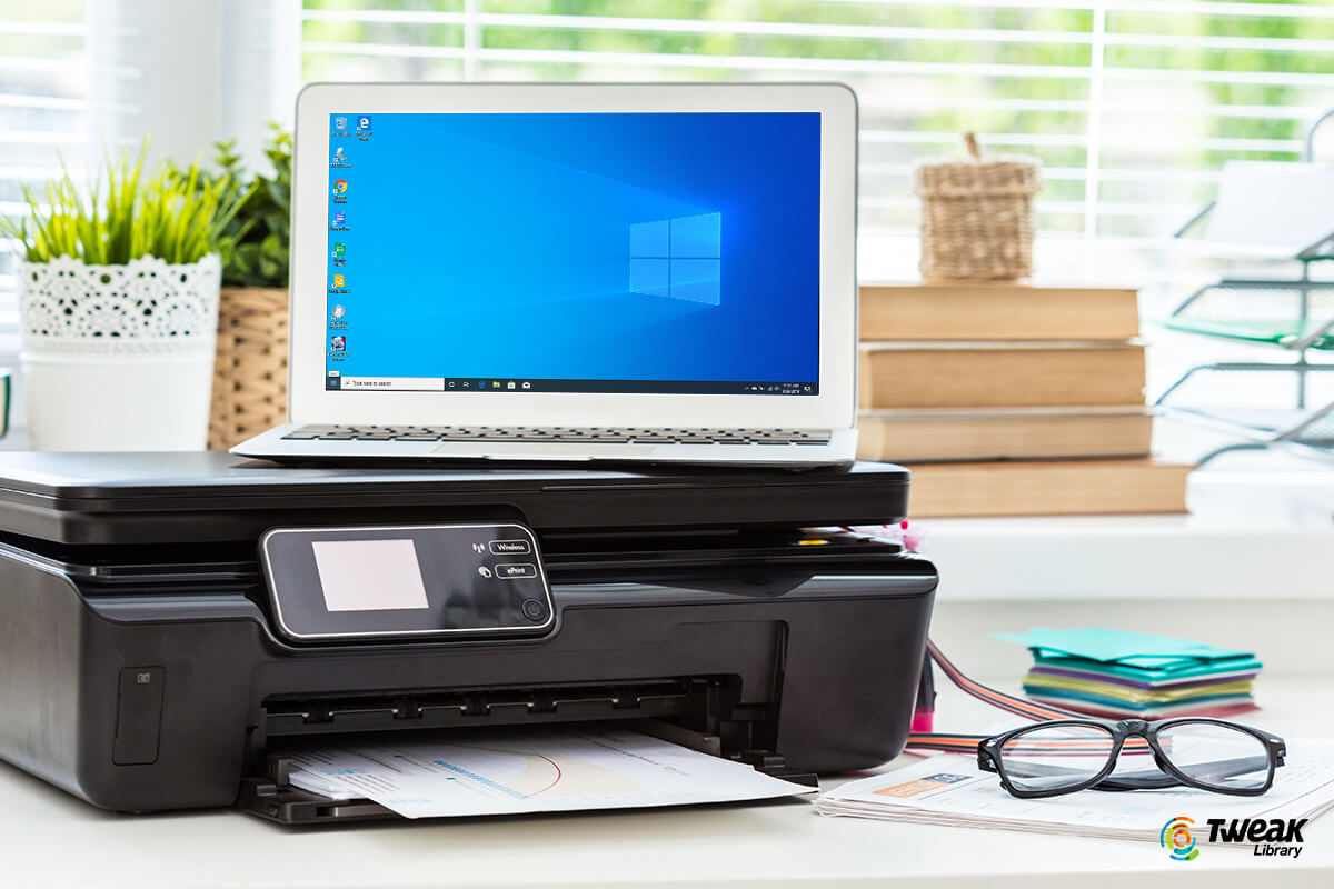 How to set default printer in windows 10