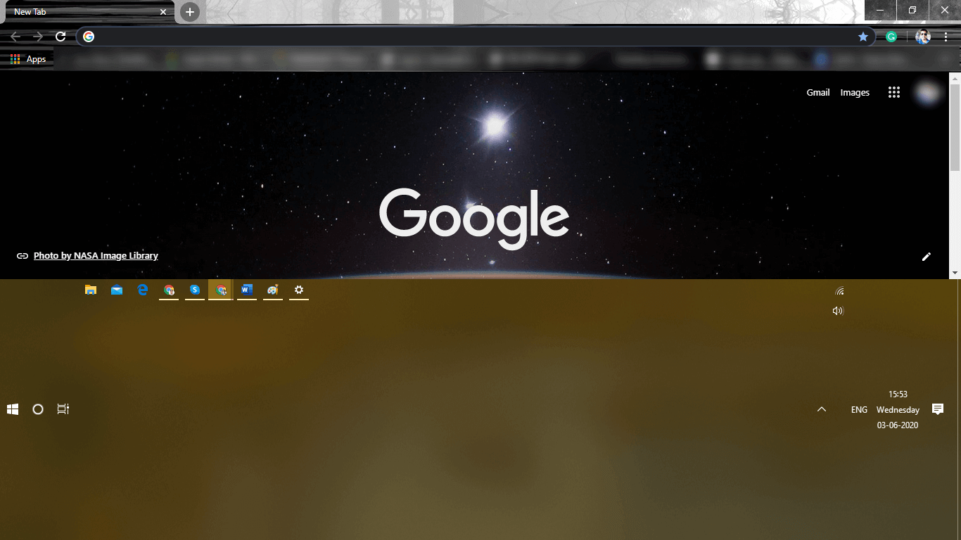 Customize windows taskbar setting to fit in everything