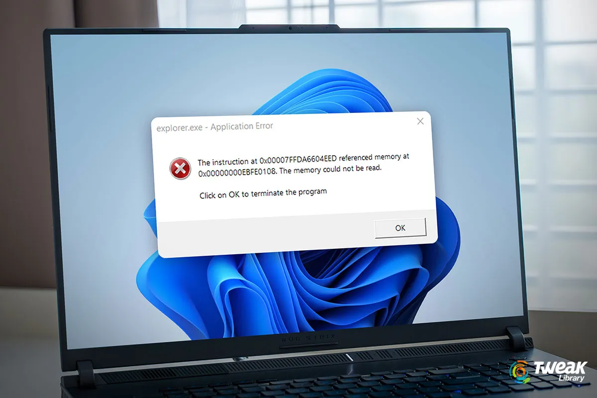How To Fix Explorer.exe Application Error on Windows 11/10
